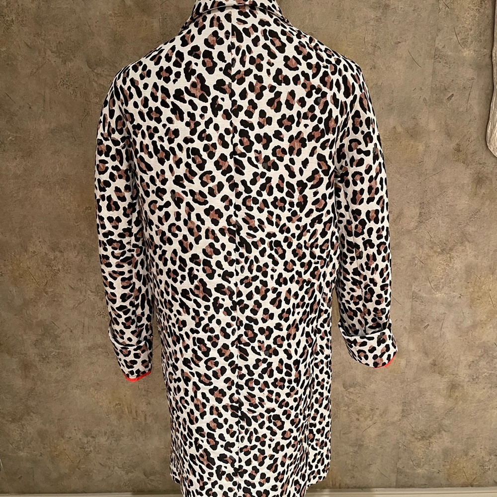 Gerard Darel Paris unlined animal print jacket/coat - Picture 5 of 8